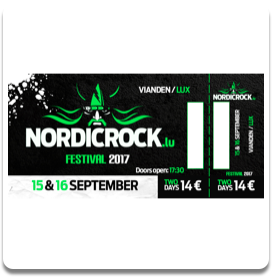 Nordic Rock Ticket (Deux jours)